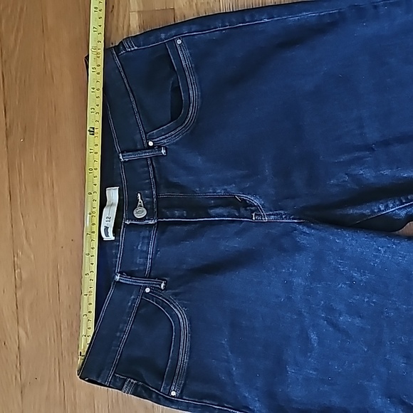 Levi's Stretch Capri Jeans Women's Size 12 Cuffed Leg 31" Waist X 18" Inseam Len - Picture 8 of 15
